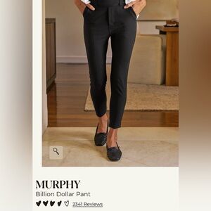 Frank & Eileen Murphy Billion Dollar Dress Pants Like Leggings Stretch